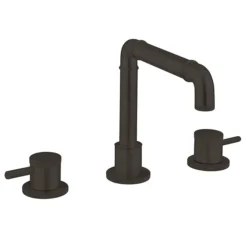 Crosswater MPRO Industrial 3 Hole Set Basin Mixer - Carbon Black