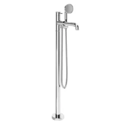 Crosswater MPRO Industrial Bath Shower Mixer Floor Standing Chrome
