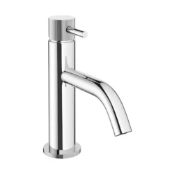 Crosswater MPRO Monobloc Basin Mixer With Knurled Detailing - Chrome