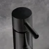 Crosswater MPRO Monobloc Basin Mixer With Knurled Detailing - Matt Black