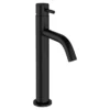 Crosswater MPRO Tall Monobloc Basin Mixer - Matt Black -Roc Bathroom Furni Store pro112dnm l