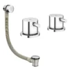 Cruze Overflow Bath Filler With Deck Side Valves 1 Cruze Overflow Bath Filler With Deck Side Valves -Roc Bathroom Furni Store rdsvpack nd1