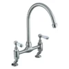 Bristan - Renaissance Deck Kitchen Sink Mixer - Brushed Nickel 2 Bristan - Renaissance Deck Kitchen Sink Mixer - Brushed Nickel -Roc Bathroom Furni Store rsdsmbn ln