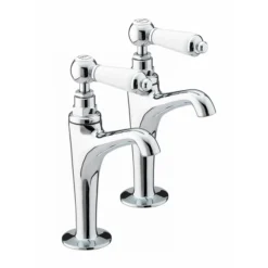 Bristan - Renaissance High Neck Pillar Taps
