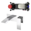 Summit Chrome Wall Mounted Basin Mixer Tap -Roc Bathroom Furni Store sum18e nd1