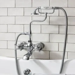Burlington Tay Wall Mounted Thermostatic Bath Shower Mixer