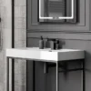 Toreno Casa Cloakroom Tap Matt Black 2 Toreno Casa Cloakroom Tap Matt Black -Roc Bathroom Furni Store ta32mb d1