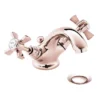 Heritage Dawlish Basin Mixer Tap With Pop-up Waste - Rose Gold -Roc Bathroom Furni Store tdcrg04 lrg