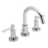 Hudson Reed - Tec Lever 3 Tap Hole Basin Mixer With Swivel Spout & Pop Up Waste