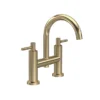 Hudson Reed Tec Lever Bath Filler With Swivel Spout - Brushed Brass -Roc Bathroom Furni Store tel853l