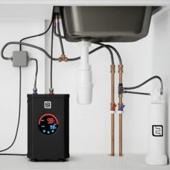 The Tap Factory Pulsa Chrome 4 In 1 Instant Hot Water Tap 11 The Tap Factory Pulsa Chrome 4 In 1 Instant Hot Water Tap -Roc Bathroom Furni Store tfhottap1 d2