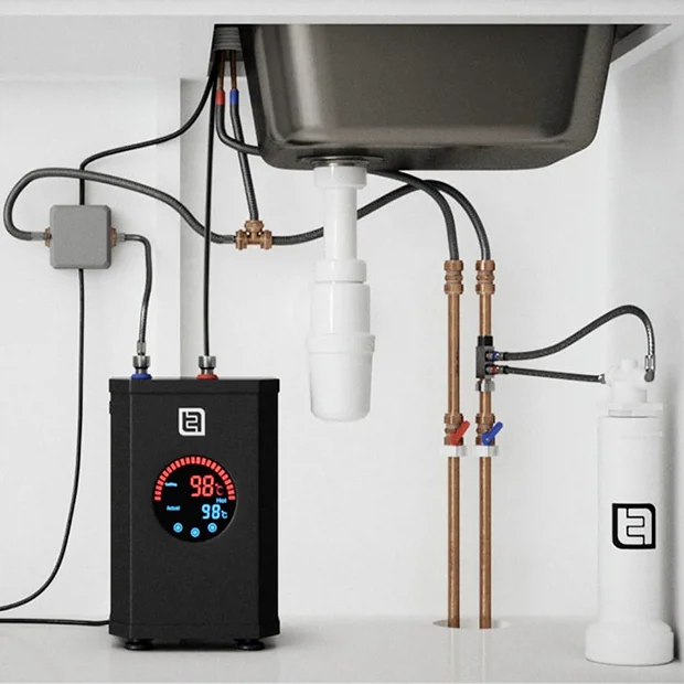 The Tap Factory Pulsa Chrome 4 In 1 Instant Hot Water Tap 6 The Tap Factory Pulsa Chrome 4 In 1 Instant Hot Water Tap - Image 4