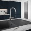 The Tap Factory Chrome Vibrance Solo Kitchen Mixer Tap -Roc Bathroom Furni Store tfvibtap1cp chrome