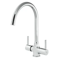 Reginox Thames Dual Lever Kitchen Mixer Tap - Chrome