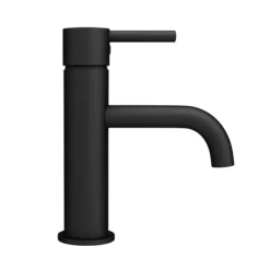 Toreno Matt Black Round Basin Mono Mixer Tap 13 Toreno Matt Black Round Basin Mono Mixer Tap -Roc Bathroom Furni Store tmbbt d4