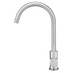 Crosswater Tropic Side Lever Kitchen Mixer - Brushed Stainless Steel