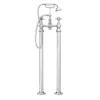 Chatsworth 1928 Traditional Crosshead Freestanding Bath Shower Mixer Tap -Roc Bathroom Furni Store trad03dfs d6
