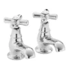 Heritage - Ryde Bath Pillar Taps - Chrome -Roc Bathroom Furni Store trhc01 ln