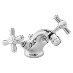 Heritage - Ryde Bidet Mixer With Pop-up Waste - Chrome