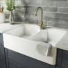 Trafalgar Brushed Brass Kitchen Tap 2 Trafalgar Brushed Brass Kitchen Tap -Roc Bathroom Furni Store trktbb d2