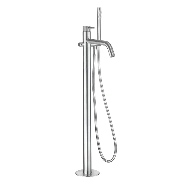 Crosswater 3ONE6 Stainless Steel Freestanding Bath Shower Mixer 3 Crosswater 3ONE6 Stainless Steel Freestanding Bath Shower Mixer