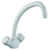 Bristan - Club Budget Monobloc Kitchen Sink Mixer - White -Roc Bathroom Furni Store vacbsnkwht ln