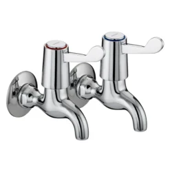 Bristan - Value Lever Bib Taps With 6" Levers