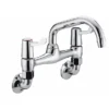 Bristan - Value Lever Wall Mounted Bridge Kitchen Sink Mixer -Roc Bathroom Furni Store valwmsnkccd l