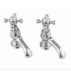 Silverdale Victorian Basin Pillar Taps Chrome 1 Silverdale Victorian Basin Pillar Taps Chrome -Roc Bathroom Furni Store vctbs2thchrll