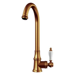 Venice Traditional Kitchen Mixer Tap With Swivel Spout - Brushed Copper -Roc Bathroom Furni Store venkt32 d1