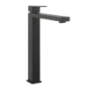 Crosswater Verge Tall Monobloc Basin Mixer Matt Black -Roc Bathroom Furni Store vr112dnm lrg
