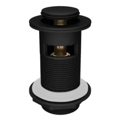 Valencia Matt Black Waterfall Basin Mixer Tap + Waste 8 Valencia Matt Black Waterfall Basin Mixer Tap + Waste -Roc Bathroom Furni Store vwft1blk d1