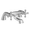 Nuie Viscount Range Bath Filler - Chrome