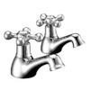 Nuie Viscount Range Basin Taps - Chrome -Roc Bathroom Furni Store x381 l1